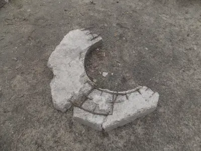 3DF Zephyr - Part of concrete 3D model