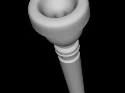 Trumpet Mouthpiece Lead Collection 3D print model