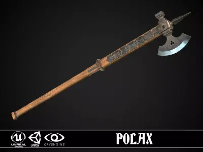 Polax 01 Low-poly 3D model