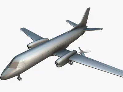 Saab 340A - 3D Printable Model 3D print model