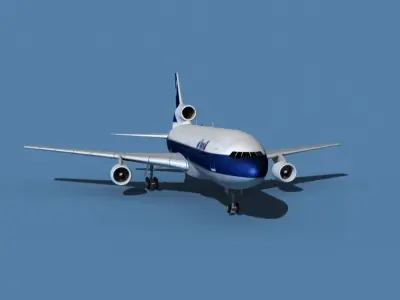 Lockheed L-1011-50 Air Transat 1 3D model