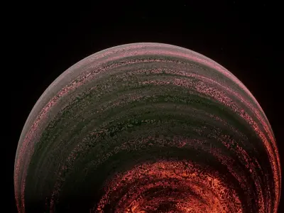 Planet Space Gas Giant Ready Low-poly 3D model purchase