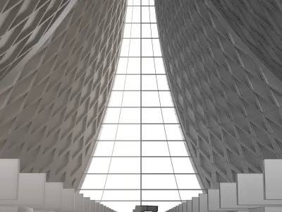 Luce Chapel - IM PEI 3D model