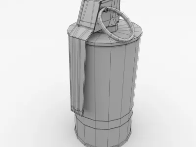 M18 Smoke Grenade 3D model