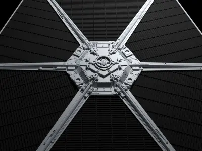 Star Wars Imperial Tie Fighter Free 3D model