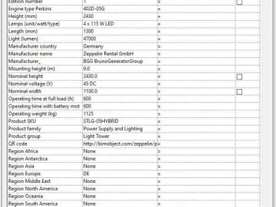 Light Tower 3D model-28 Low-poly 3D model