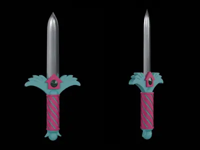 Squid Game Knife Season 3 3D model