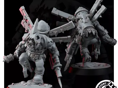 ORK HOLLOW SHELLZ KOMMANDOS T1 3D model