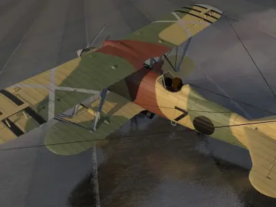 Fiat CR-32 Freccia 3D model