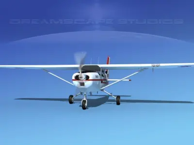 Cessna T-41 Mescalero Royal Thai AF 3D model