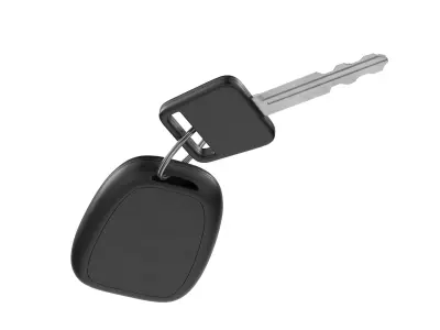 Car Key And Remote Low-poly 3D model