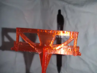 Truck gun mount 3D print model