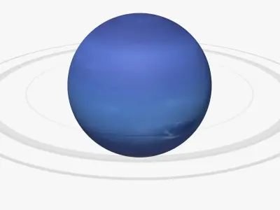 Neptune Planet 3D model