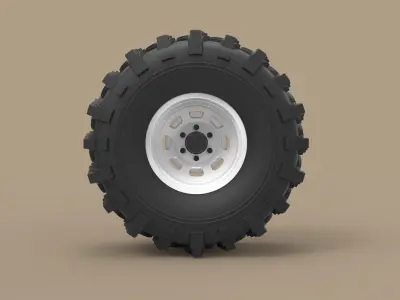 Offroad wheel 19 3D model