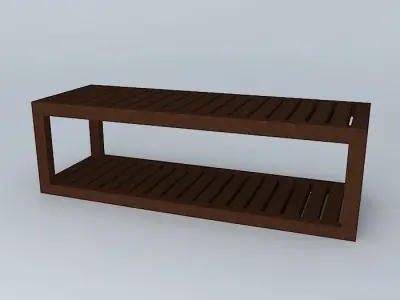 banco bench Free 3D model order