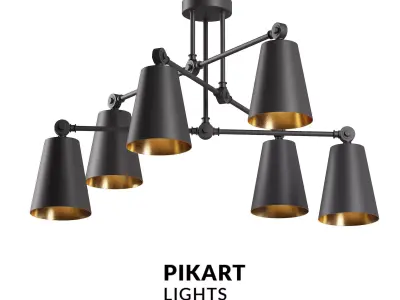 Chandelier Sia V6 SKU 5648 Free 3D model