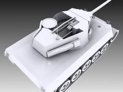 Hellcat Tank 3D model