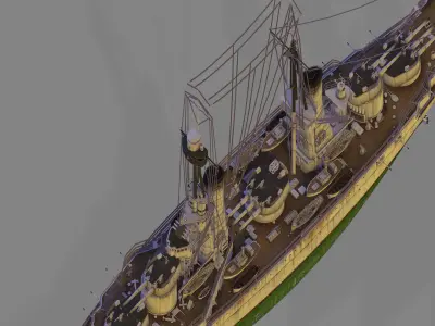 RN Andrea Doria 3D model