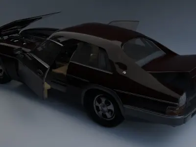 Jaguar XJS v12 3D model