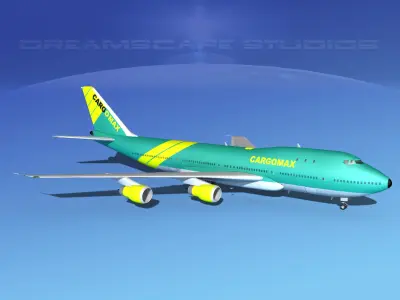 Boeing 747-100 CargoMax 3D model