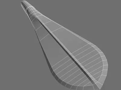 African sword 3D model