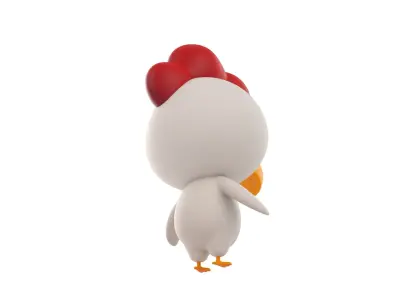 Character063 Chicken 3D model