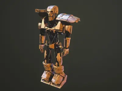 Robot ABC Warriors  3D model