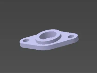 bearings holder D13 B5 d5 3D print model