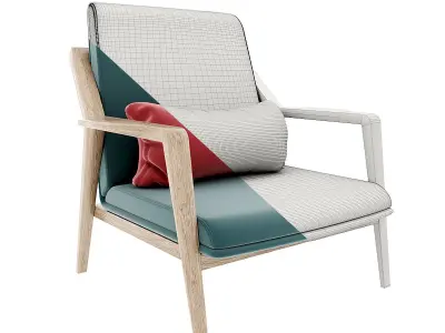 outdoor armchair Free 3D model