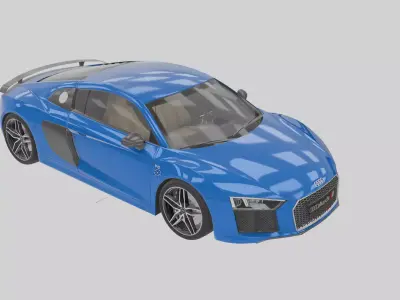 AUDI R8 Free 3D model buy