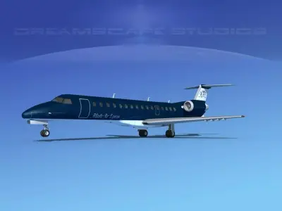 Embraer ERJ-140 Atlantic Air 3D model