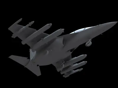 Yakovlev Yak-130 Free low-poly 3D model