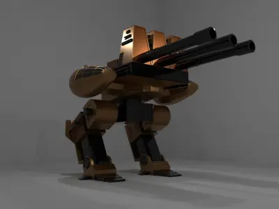 Bipod Mecha Bosphorion 3D model