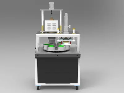 Cup-mask-production-machine cnc plastic injection moulding ma... 3D model