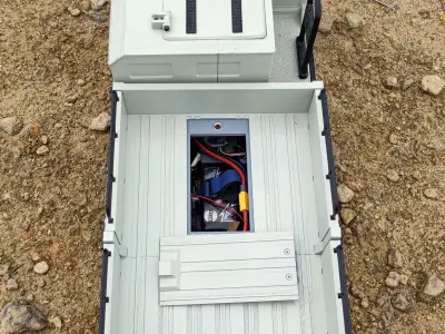 Cat 1 TRX4 4x4 Sideboard Flatbed - 1-10 RC body attachment 3D print model