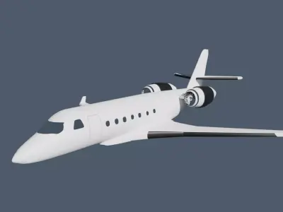 Golfstream G200 3D model