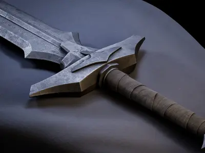 Sword - DF Low-poly 3D model