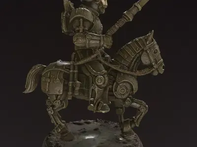The Clockwork Hussar 3D model