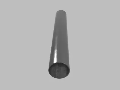 Steel pipes 3D model