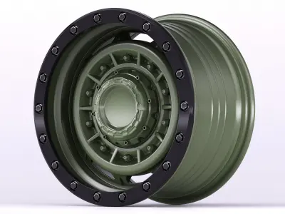 Tank Wheels M3 3D model