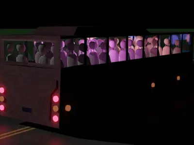 3D TRAVELLS  WITH  MATERAILS Free 3D model