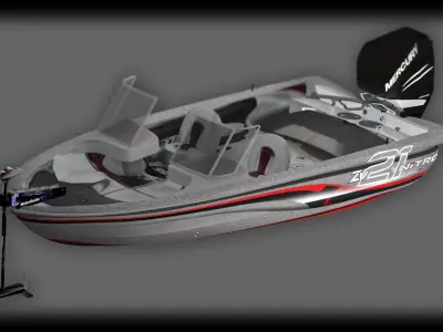 NITRO BOAT 3D model