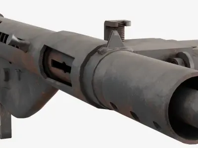 High-Quality Sten Mark 2 3D Model Free 3D model