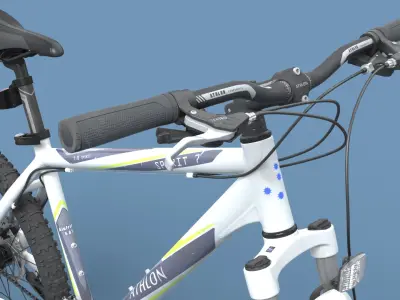Mountain Bike 3D model 4