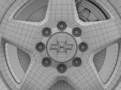 Chevrolet Silverado 2500HD LTZ 2011 3D model