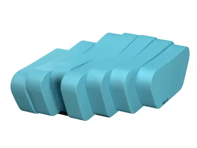 CLIFFY POUF 3D model