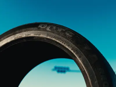 Bridgestone Slick Racing Tire  3D model