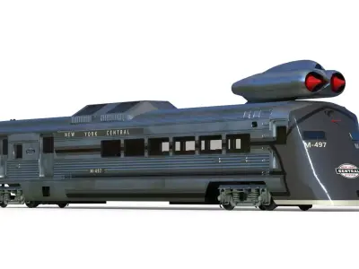 M-497 Black Beetle 3D model