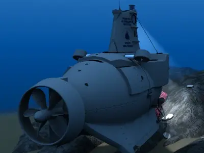 DSV Alvin 3D model