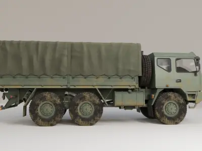Military Truck Iveco 250M 3D model